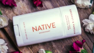 Close-up of Native Deodorant