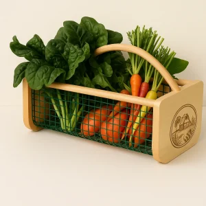 Fresh veggie basket gift