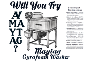 Vintage Maytag washer advertisement