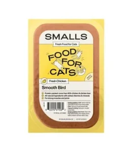 unopened bag of Smalls Cat Food