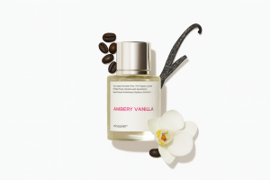 Dossier scent with beans and flower