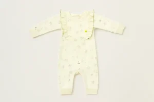 Floral print baby outfit