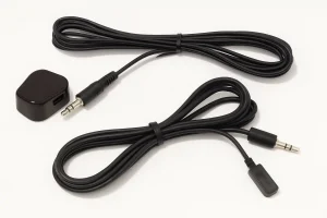 IR blaster and audio cables