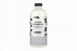 Glass cooktop cleaner bottle
