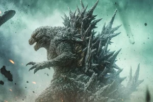 Godzilla with sharp spines