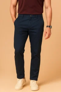 VRST chinos showcasing modern fit style