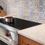 Clean glass stove top